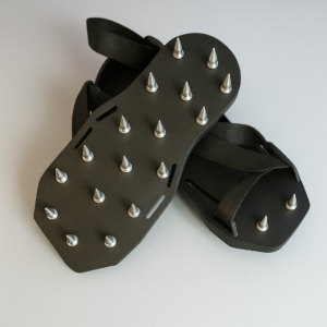 spiked shoes